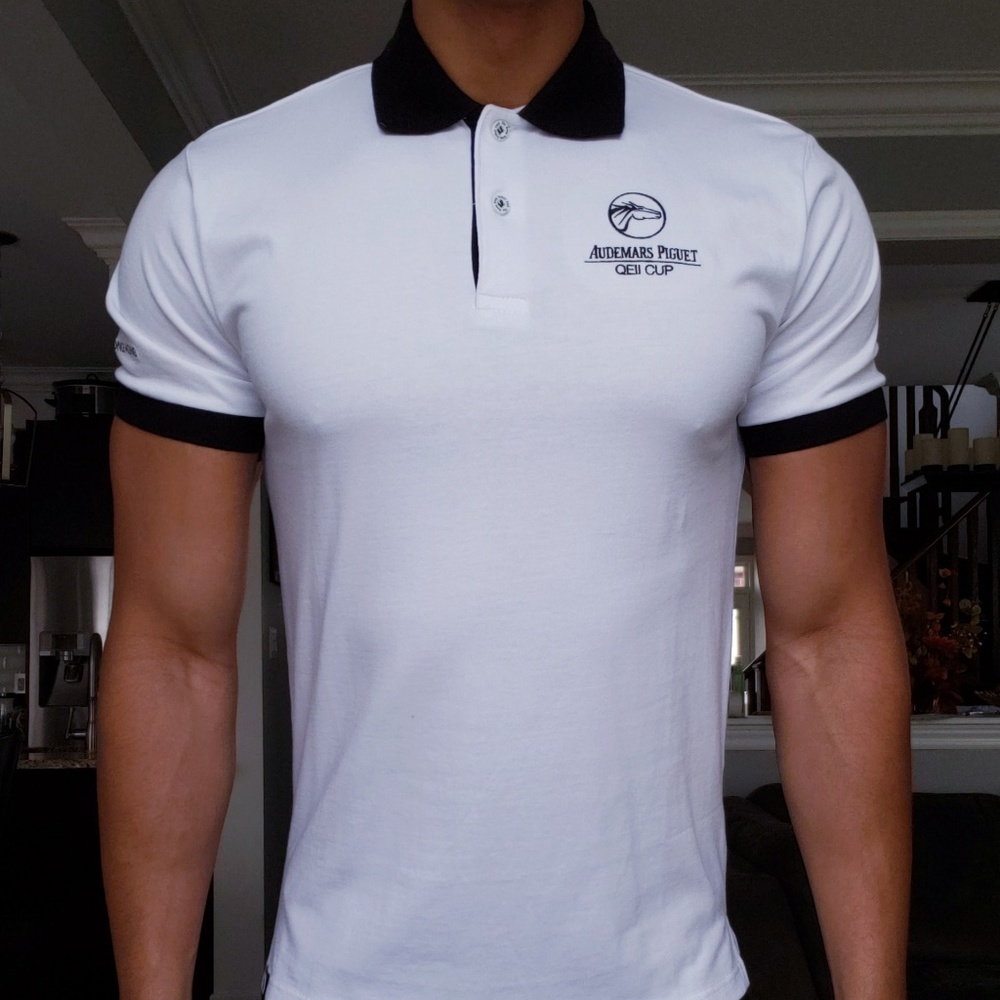 Rare Audemars Piguet Qeii Cup Polo Shirt HK Jockey